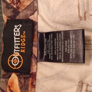 Outfitters ridge fusion 3-D realtree camo hunting pants size XXL/2XG (18)